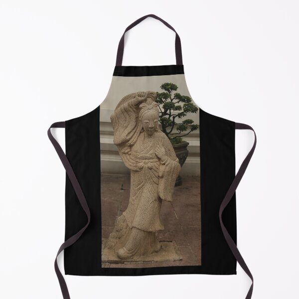 Item preview, Stone sculptures from an Asian woman at Wat Pho Buddha temple. 3 designed and sold by kall3bu.