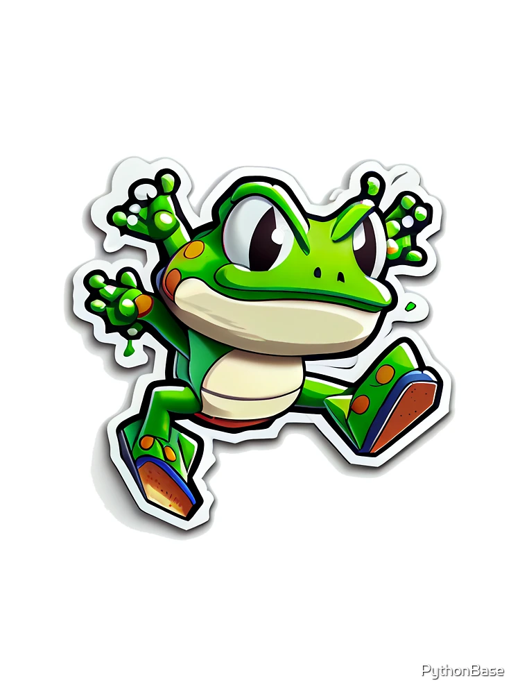 Thumbnail 7 of 7, Oversized T-Shirt, Frog designed and sold by PythonBase.