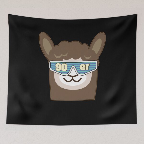 Item preview, 90's Lama Geschenk Musik 90er Jahre Party Alpaka 90er  designed and sold by Lenny Stahl.