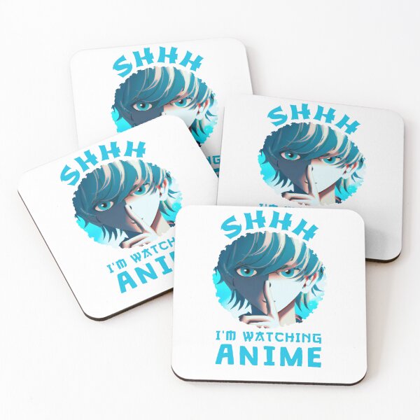 Item preview, I'm Watching Anime Boy Shh Be Quiet Turquois designed and sold by Sellery-GbR.