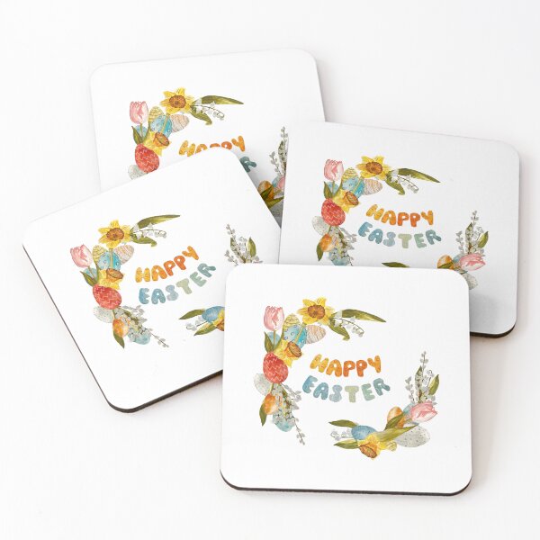 Item preview, Wreath flower Easter title willow a watercolor  designed and sold by Yana Mustafina | Boho Soulful Designs.