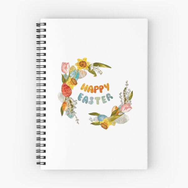 Item preview, Wreath flower Easter title willow a watercolor  designed and sold by Yana Mustafina | Boho Soulful Designs.