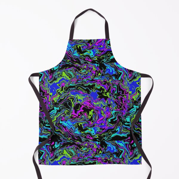 Item preview, Black pink purple green abstract  designed and sold by awsomepatterns.