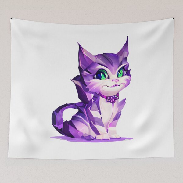 Item preview, Fantasy Cute Kawaii baby Cheshire cat kitten designed and sold by Trace1234.