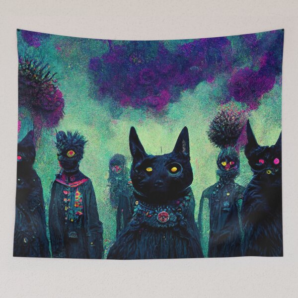 Item preview, Gang #1 of the Death Cats of the Apocalypse. designed and sold by red-death-art.