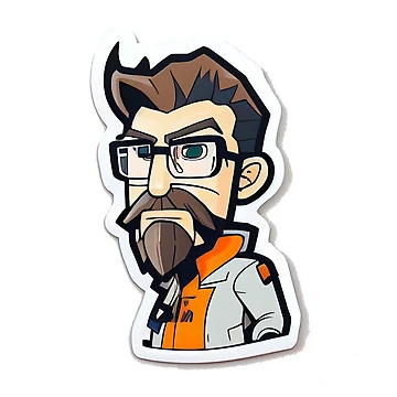 Artwork thumbnail, Gordon Freeman  by PythonBase