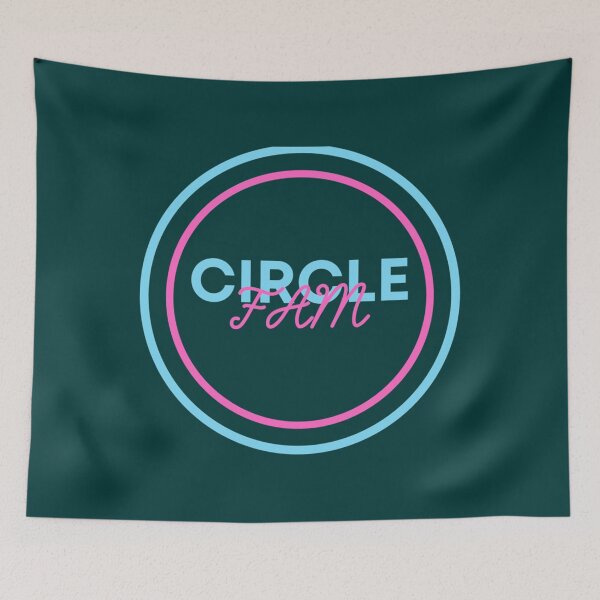 Item preview, CircleFam hashtag design from The Circle, Netflix           designed and sold by trujilloorborne.