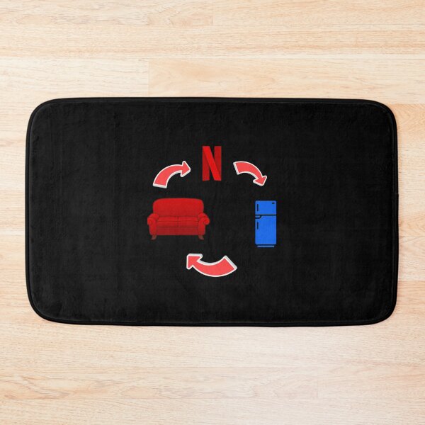 Item preview, Netflix circle        designed and sold by trujilloorborne.