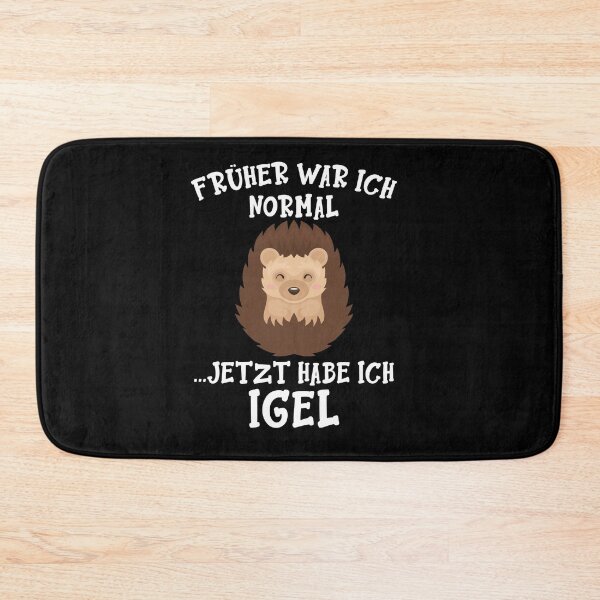Item preview, Früher War Ich Normal Jetzt Habe Ich Igel Geschenk Igel designed and sold by Lenny Stahl.