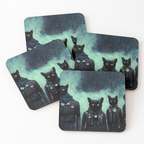 Item preview, Gang #2 of the Death Cats of the Apocalypse. designed and sold by red-death-art.