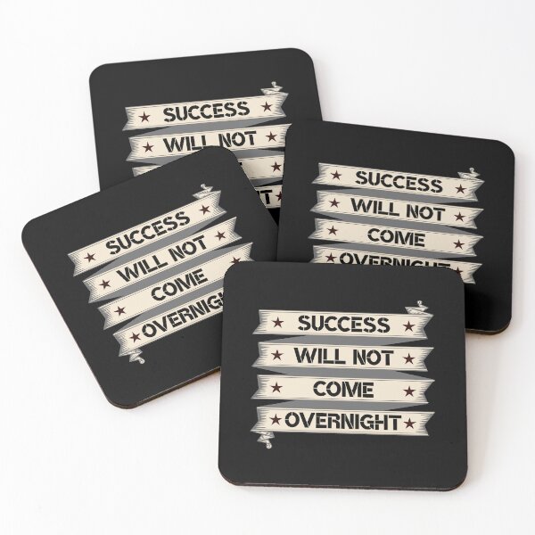 Item preview, Success will not come overnight t-shirt - Redbubble designed and sold by bluehatgraphics.