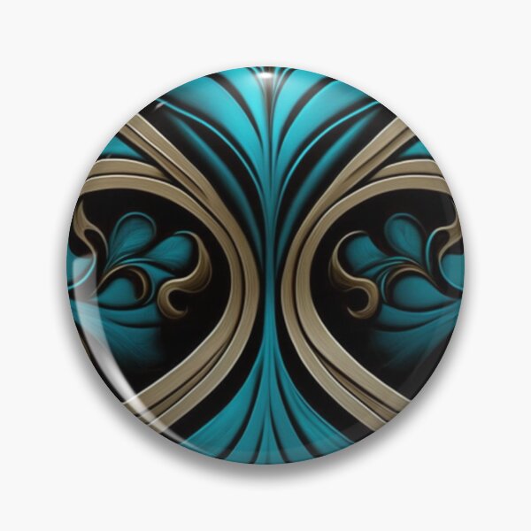 Artikelvorschau, gold,blue and black abstract design entworfen und verkauft von warzin.