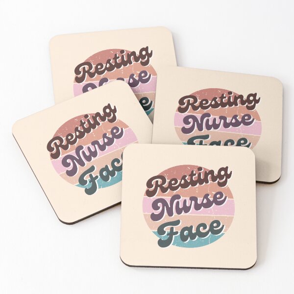 Item preview, Resting Nurse Face | Retro Vintage Nurse | Healthcare Workers | Resting Nursing Face designed and sold by DesignsRN.