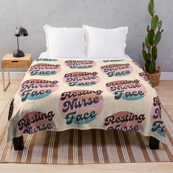 Item preview, Resting Nurse Face | Retro Vintage Nurse | Healthcare Workers | Resting Nursing Face designed and sold by DesignsRN.