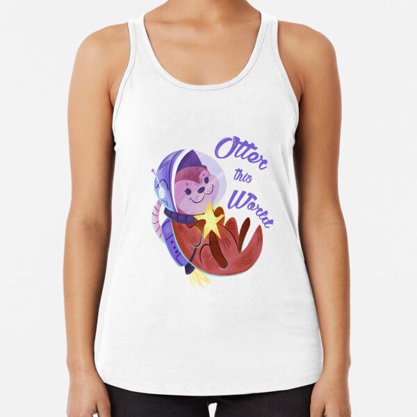 "Otter" this World Racerback Tank Top