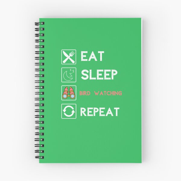 Item preview, Funny Eat Sleep Bird Watching Repeat Quote Bird Watching designed and sold by EdythAbbott.