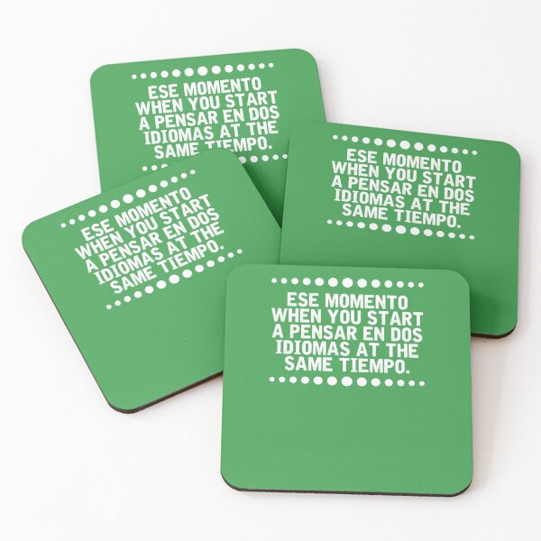 Item preview, Funny Ese Momento When You Start A Pensar En Dos Idiomas at the Same Tiempo designed and sold by EdythAbbott.