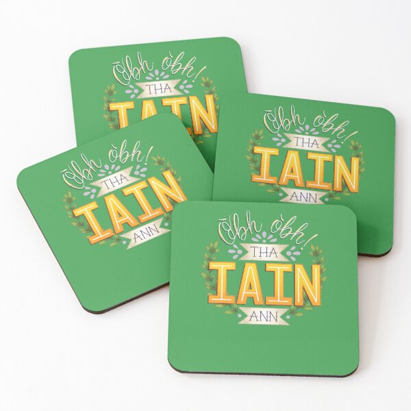 Item preview, Funny Iain Scottish Gaelic illustration designed and sold by EdythAbbott.