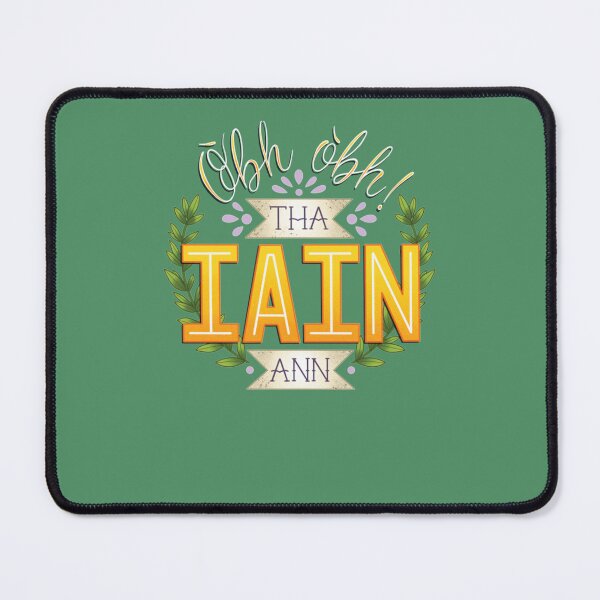 Item preview, Funny Iain Scottish Gaelic illustration designed and sold by EdythAbbott.
