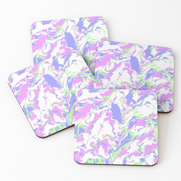 Item preview, Blue pink green abstract  designed and sold by awsomepatterns.