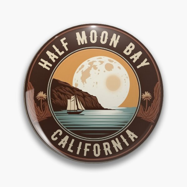 Item preview, Half Moon Bay California - Souvenirs designed and sold by ArtfulDelights.