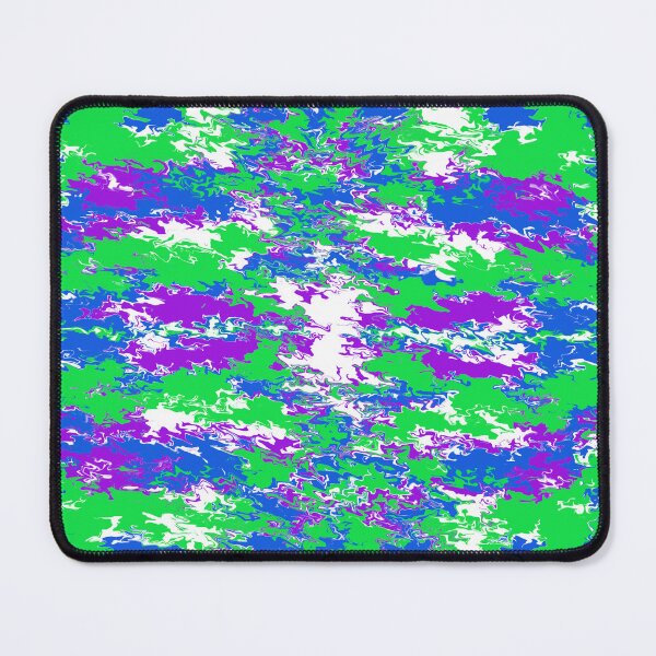 Item preview, Blue green purple white merge designed and sold by awsomepatterns.