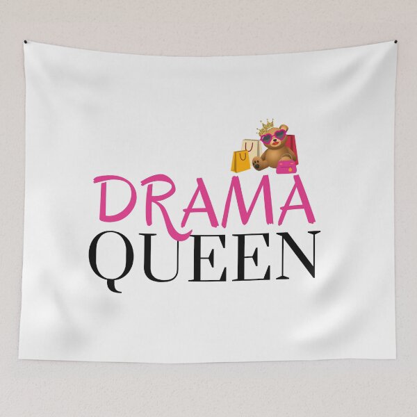 Item preview, Drama Queen Bear pink designed and sold by Martzart.
