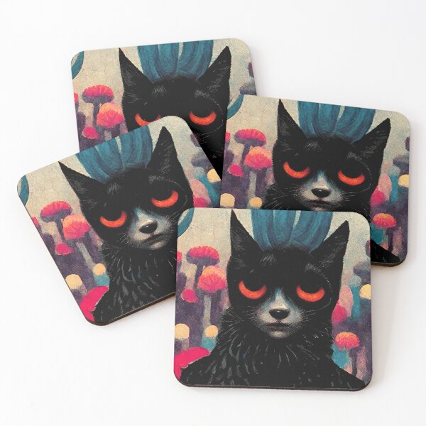 Item preview, Death Cats of the Apocalypse #4 designed and sold by red-death-art.