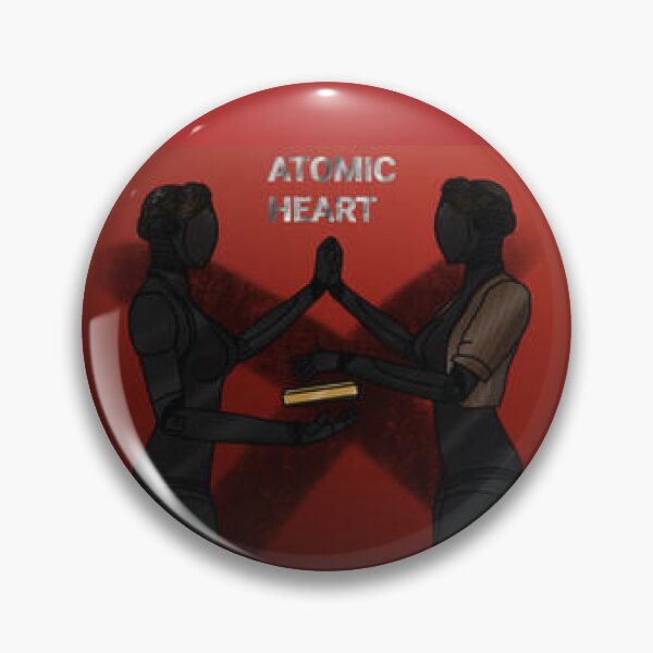 Item preview, atomic heart designed and sold by EROS1STORE.