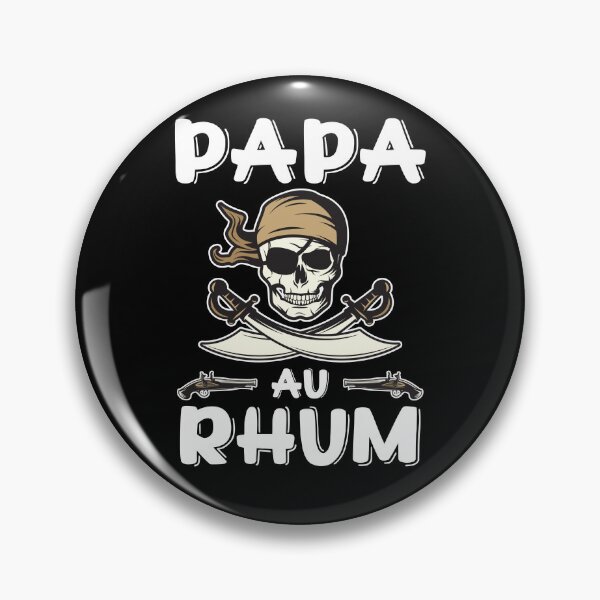 Item preview, Papa Au Rhum Pirate Cadeau de la Fête des Pères  designed and sold by Lenny Stahl.