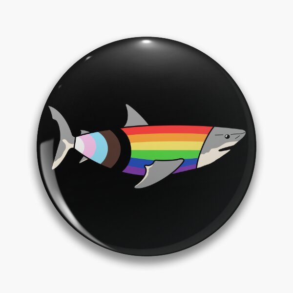 Item preview, Progress Shark designed and sold by ShopMiscellany.