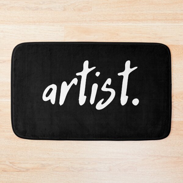 Item preview, Artist Word Creative Typography Minimalist Black and White Signature  designed and sold by SoccaTamam.