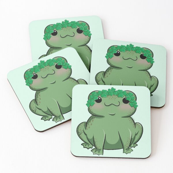 Item preview, Smidge Froggie with Clover :3 designed and sold by Fritzyfluff.