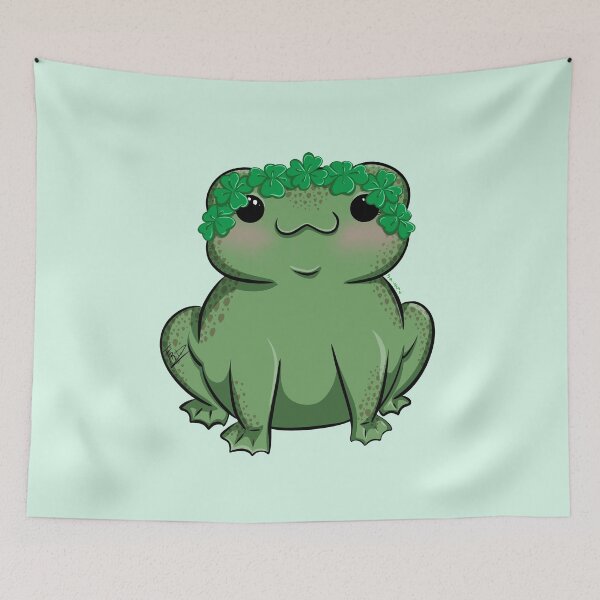 Item preview, Smidge Froggie with Clover :3 designed and sold by Fritzyfluff.