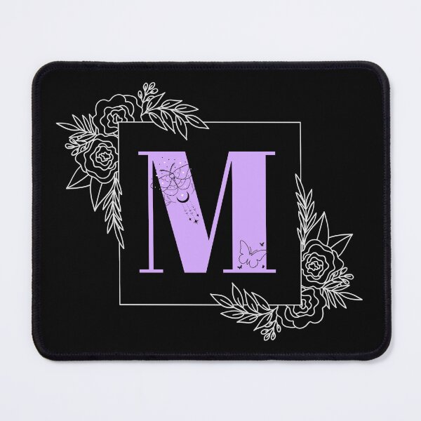 Item preview, Purple Floral Butterfly Custom Monogram - Letter M designed and sold by Neuroma Design.