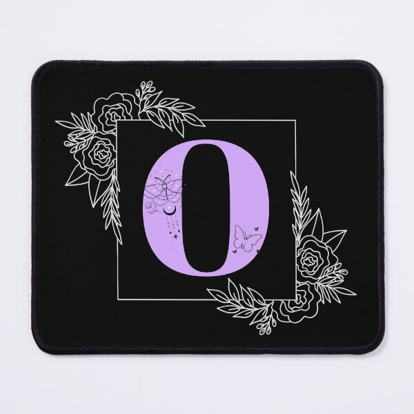 Item preview, Purple Floral Butterfly Custom Monogram - Letter O designed and sold by Neuroma Design.