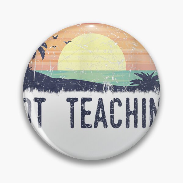 Item preview, Vintage Beaching not Teaching _ Cool Teacher gift  designed and sold by dillinka.