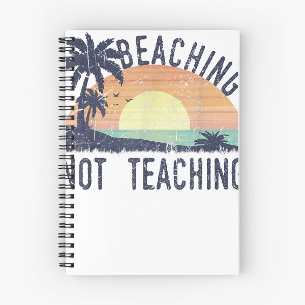 Item preview, Vintage Beaching not Teaching _ Cool Teacher gift  designed and sold by dillinka.