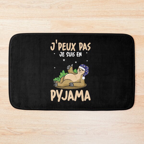 Item preview, J'peux pas Je sui en Pyjama Cadeau Drôle Paresseux designed and sold by Lenny Stahl.