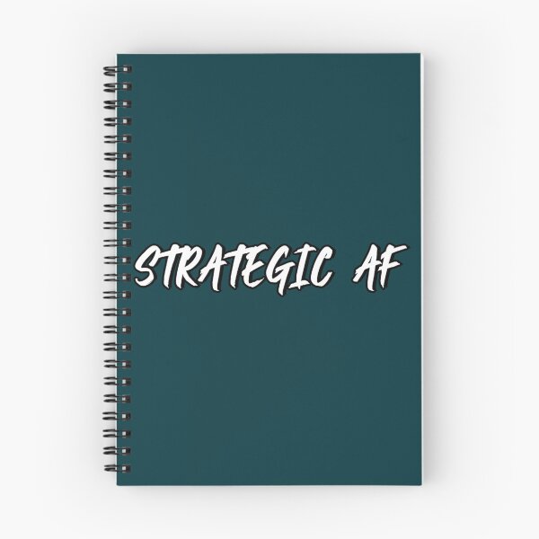Item preview, Strategic AF Strategy Game Player   designed and sold by ellissandy.