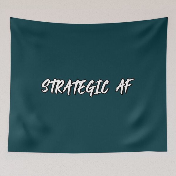 Item preview, Strategic AF Strategy Game Player   designed and sold by ellissandy.