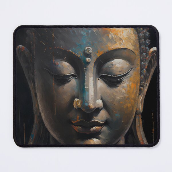Item preview, The Spiritual Aura of Buddha designed and sold by bharuarts.