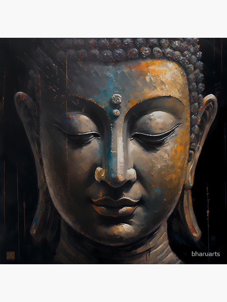 sree buddha mural painting