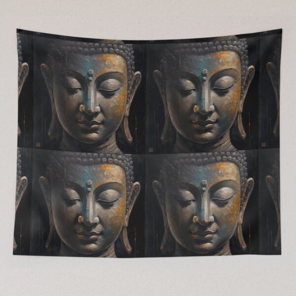 Item preview, The Spiritual Aura of Buddha designed and sold by bharuarts.