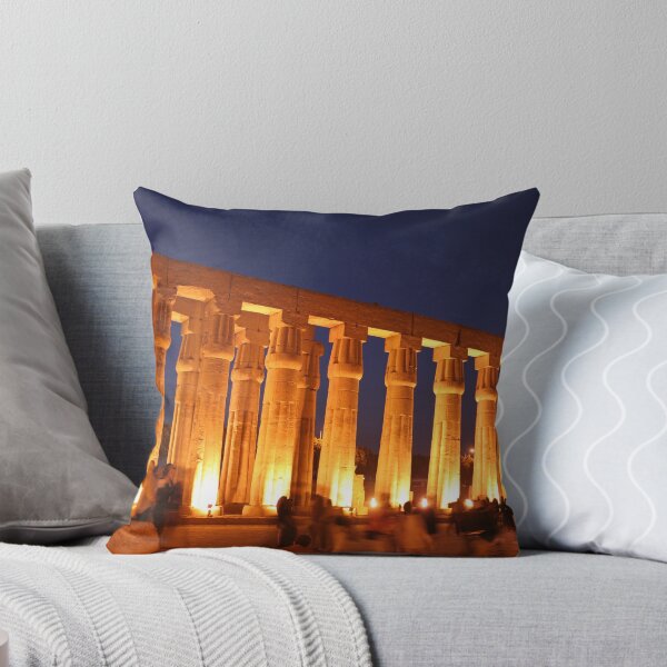 Item preview, Luxor Temple at night designed and sold by adamgrell.