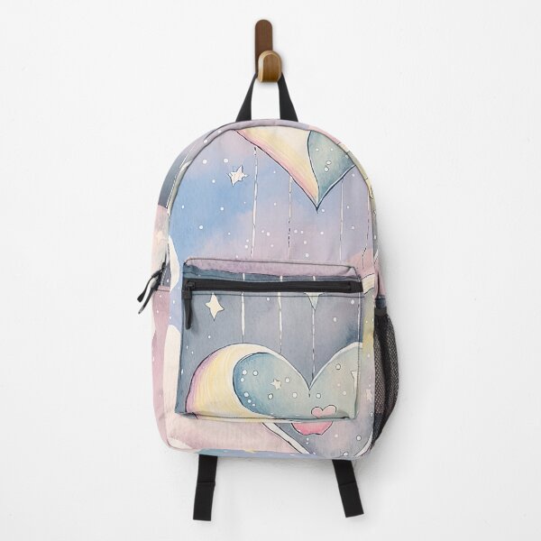 Item preview, Hearts in the Sky: A Romantic Painting of Two Hearts designed and sold by HillStage.