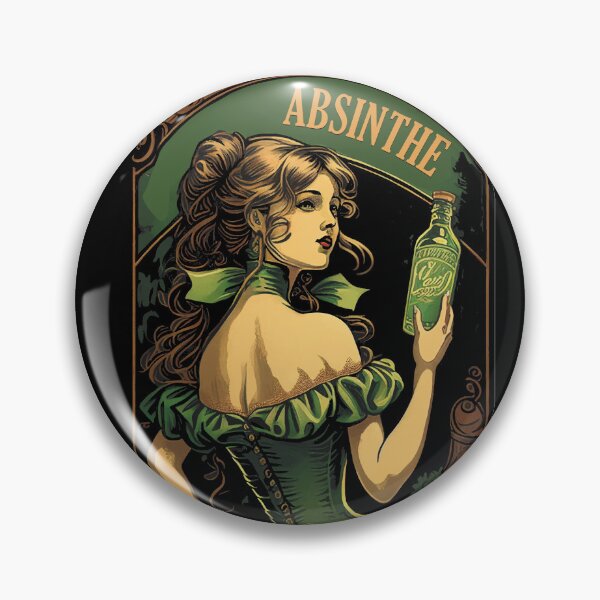 Item preview, Absinthe Vintage art designed and sold by vintage-grrrl.