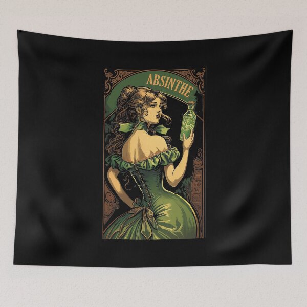 Item preview, Absinthe Vintage art designed and sold by vintage-grrrl.