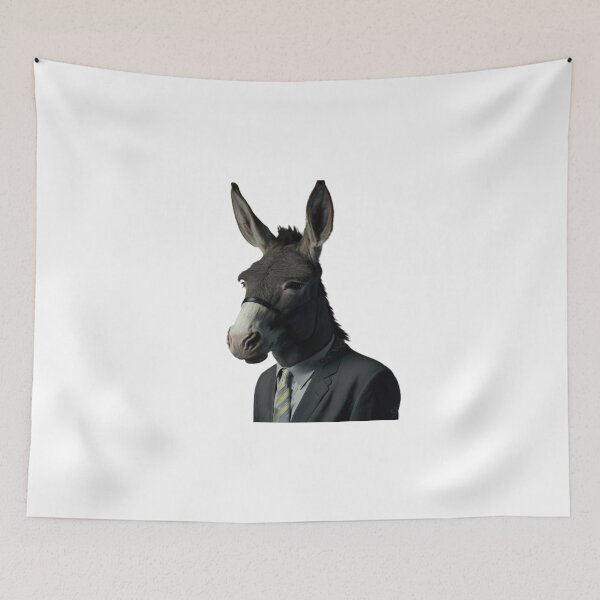 Item preview, donkey in a suite designed and sold by The Enthousiaste.