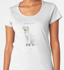 Camiseta premium para mujer Laboratorio de ciencia